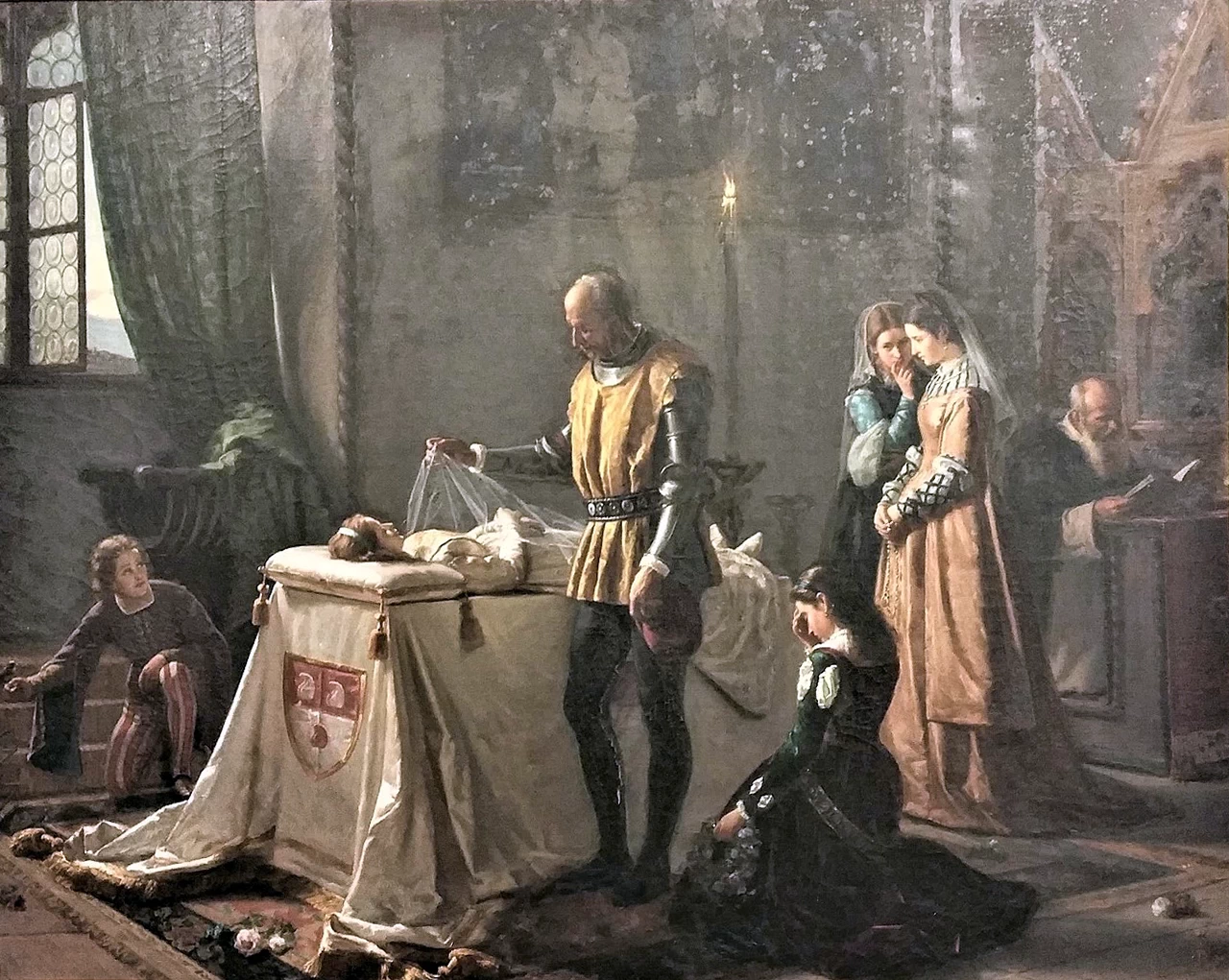 L'ultimo saluto del Colleoni alla figlia Medea